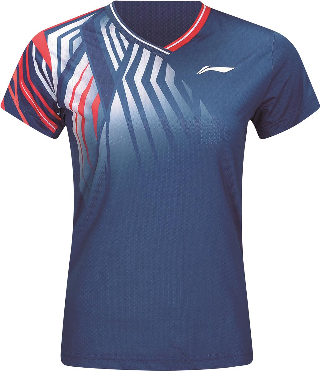 Women Team Sport Shirt "Jungle" Blue - AAYT025-1