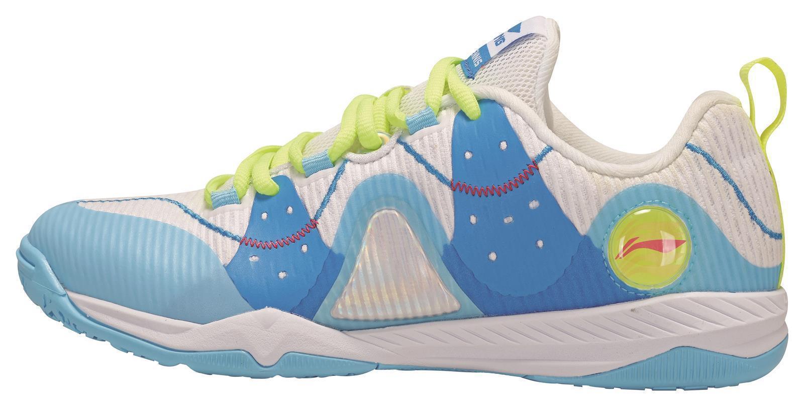 Professional Men Table Tennis Shoe Mountains - White-Blue - APPR017-1 EU 45 = US 11