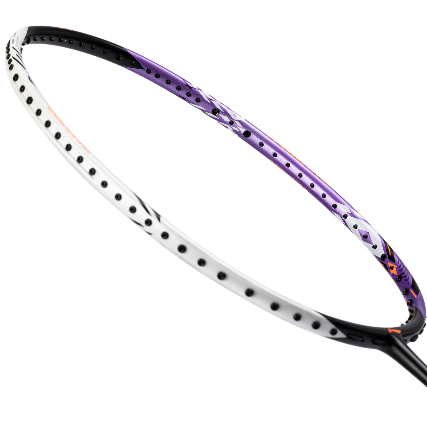 Badmintonracket HalberTec 5000 (4U) white/Pink - unbespannt  - AYPT373-4