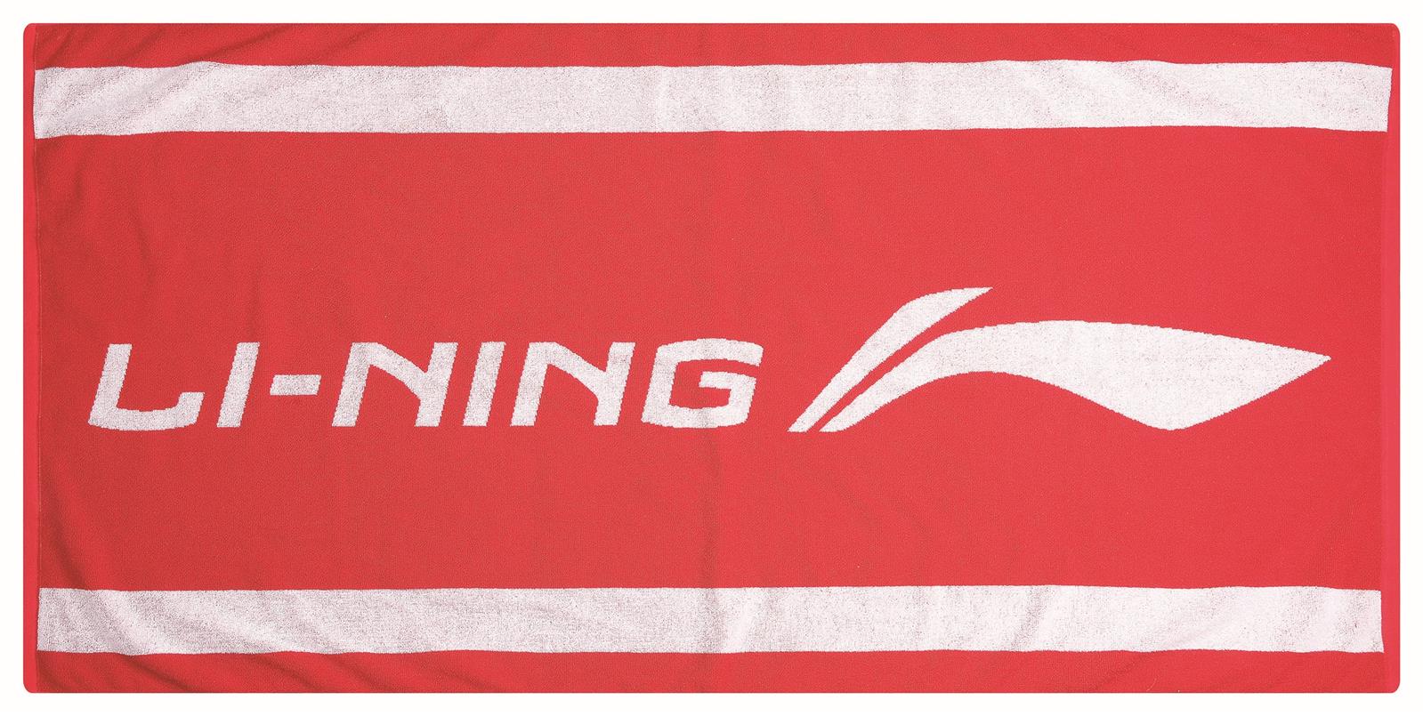 Sport Bath Towel Red Logo- AMJP008-1