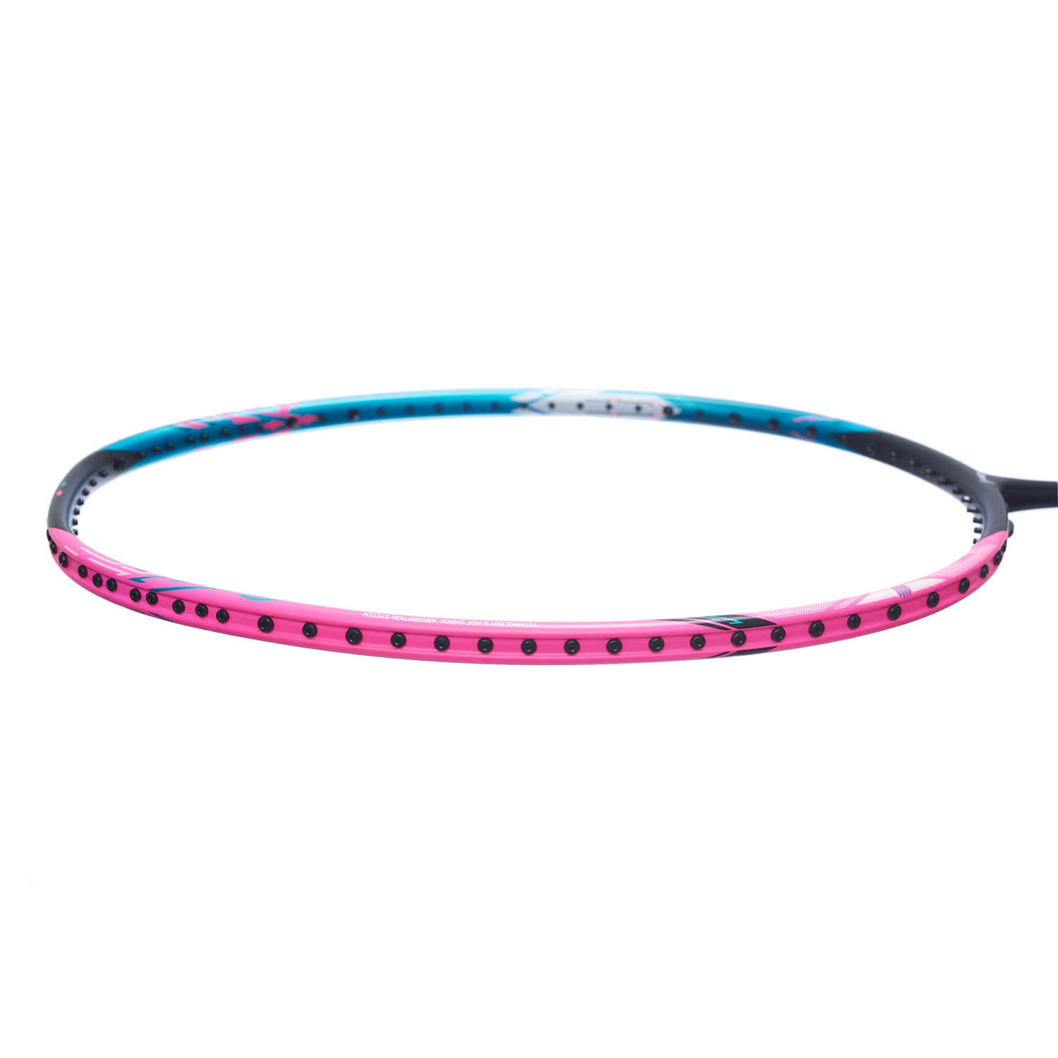 Badmintonracket HalberTec 8000 (3U) Green/Pink - unstrung  - AYPT013-1