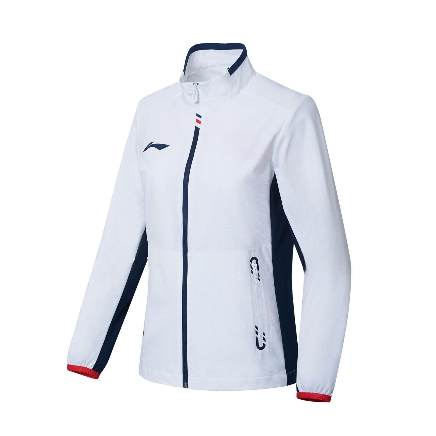 Table Tennis Men China National Team Jacket - white - AYYT001-1 3XL = XXL EU