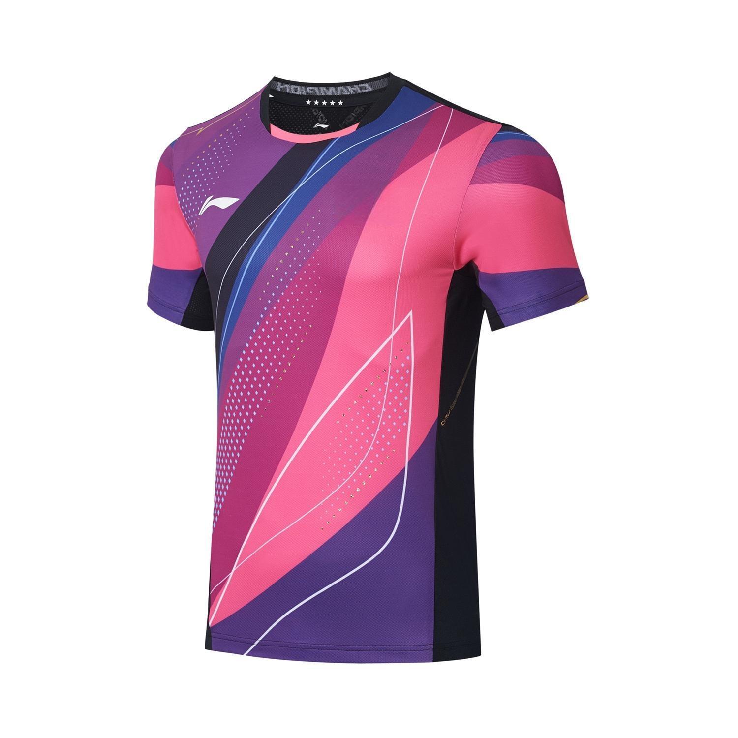 Tabletennis Men National-Team Competition-Shirt Durban - black - AAYT027-1