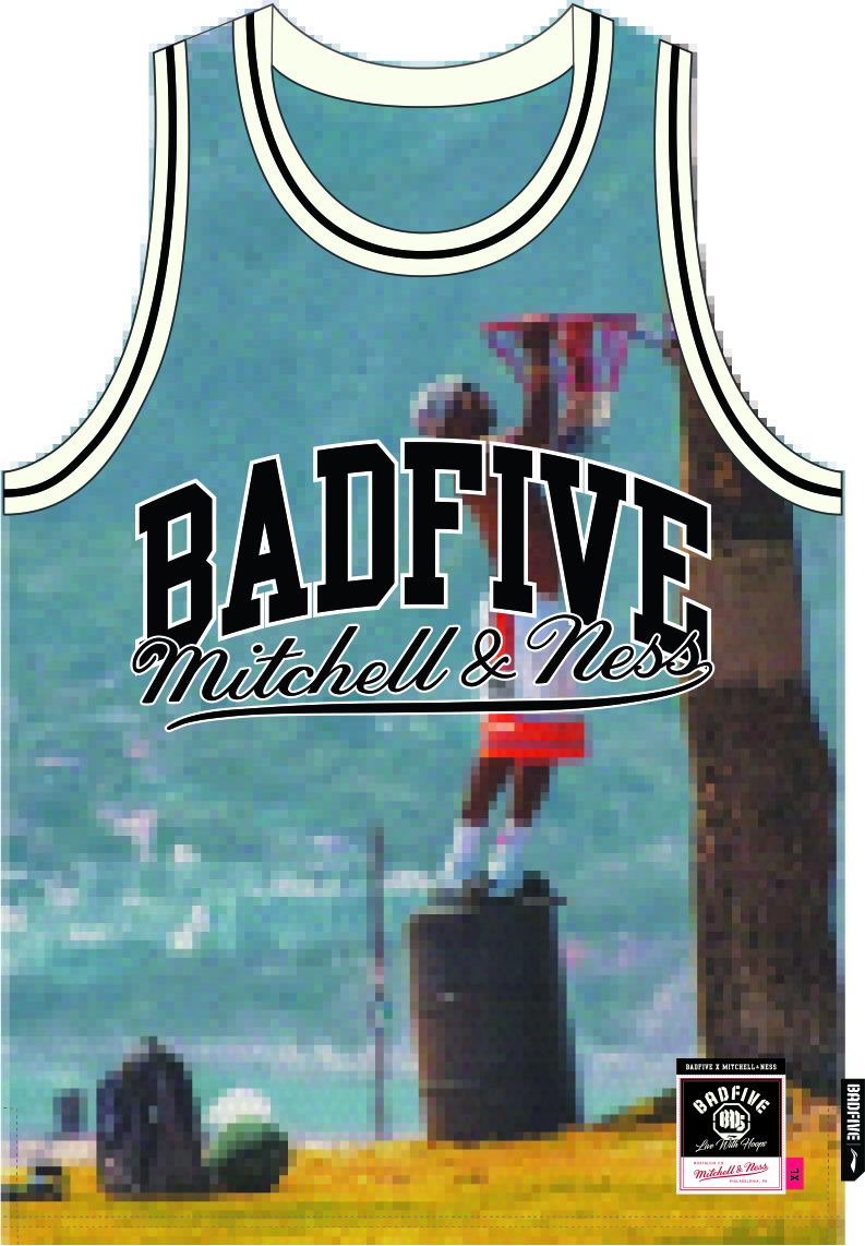 Unisex Basketball-Competition Top "No Warrior" Badfive multicoloured - AAYT041-1 5XL = 4XL EU