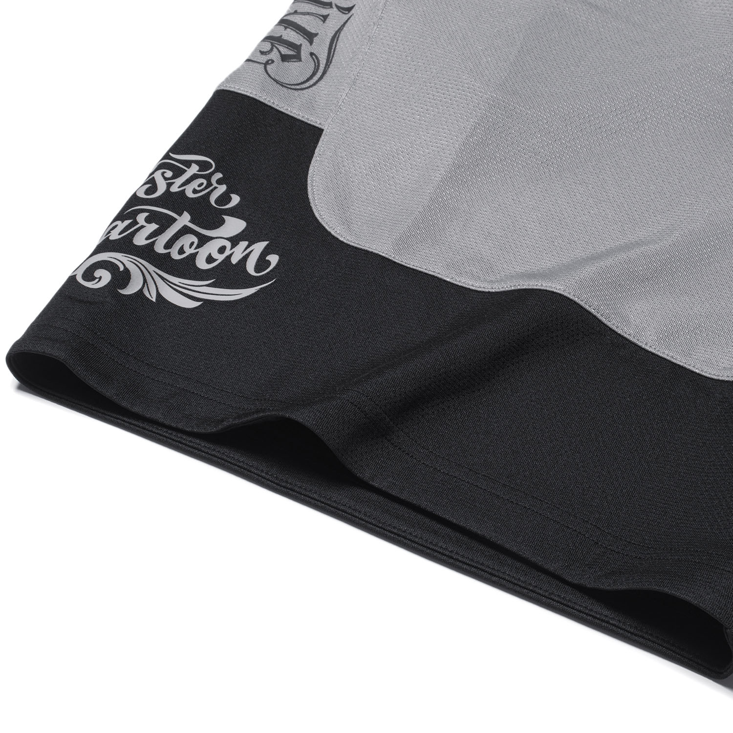 Unisex Basketball-Short "Anti-Warrior" Badfive BIG Grey-Black - AAPT045-9 5XL = 4XL EU