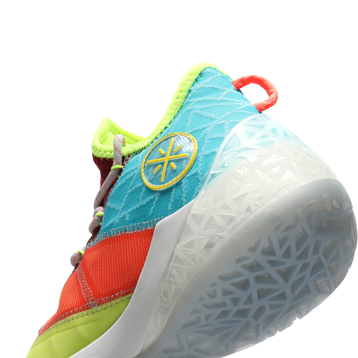 Basketballschuh Wade Fission lite green/yellow/red - ABPQ025-3 47 2/3 -US 13  -305 