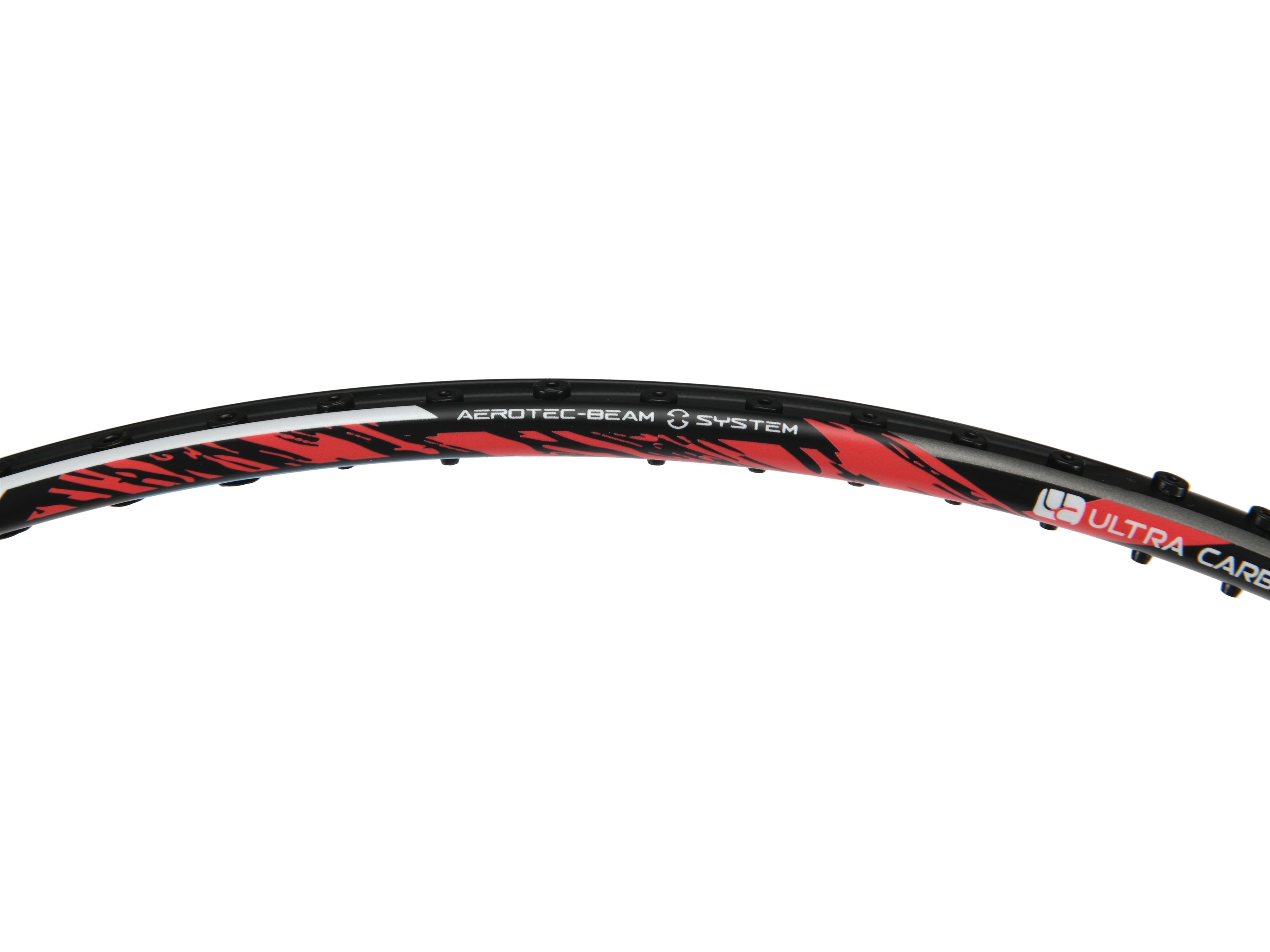 Badmintonracket Lightning 2000 unstrung Red-Black - AYPR010-1