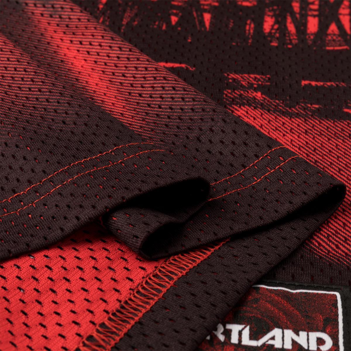 Unisex Basketball-Shirt "Portland 03" rot - AAYQ231-1 5XL = 4XL EU