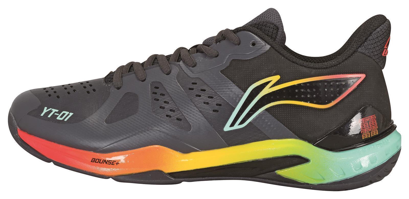 Unisex Badmintonshoe Wolke - black/multicoloured - AYAS028-5 EU 47 -US 12,5 -300 mm