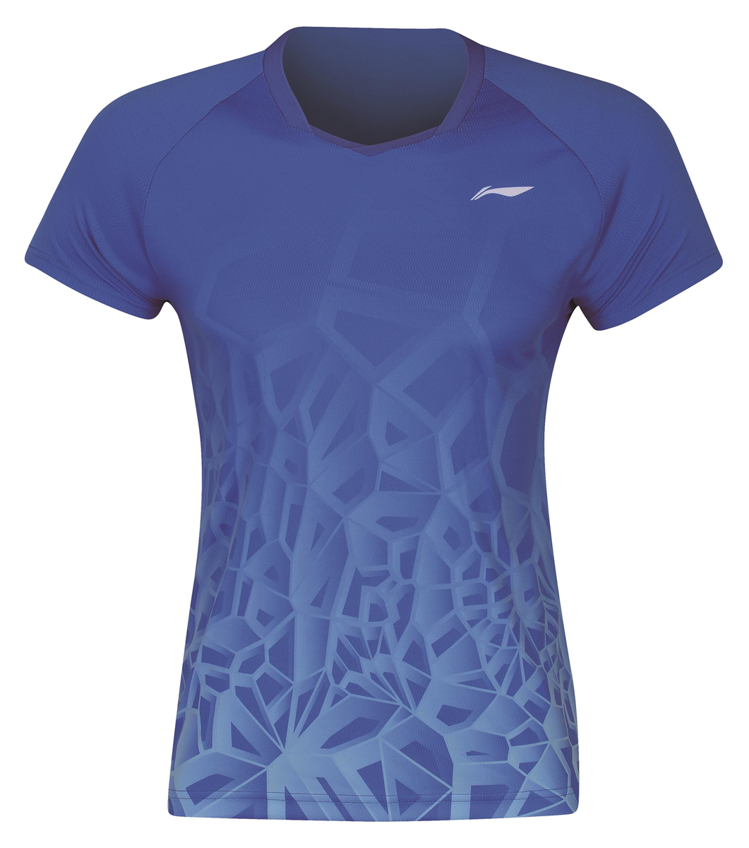 Ladies Competition Top Team Wear Kirstall Blue- AAYQ066-4