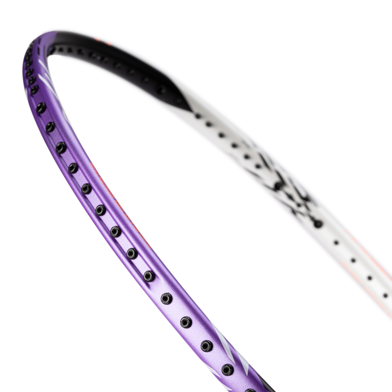 Badmintonracket HalberTec 1000 (5U) black/purple - unstrung  - AYPV021-5