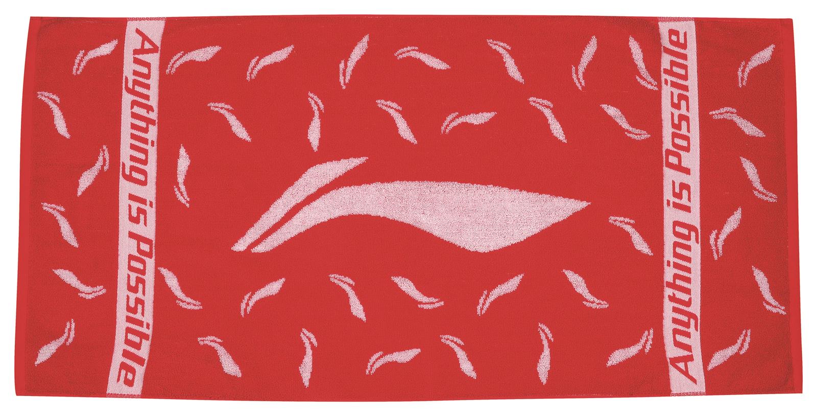 Sport Towel Logo Red/White - AMJM034-1