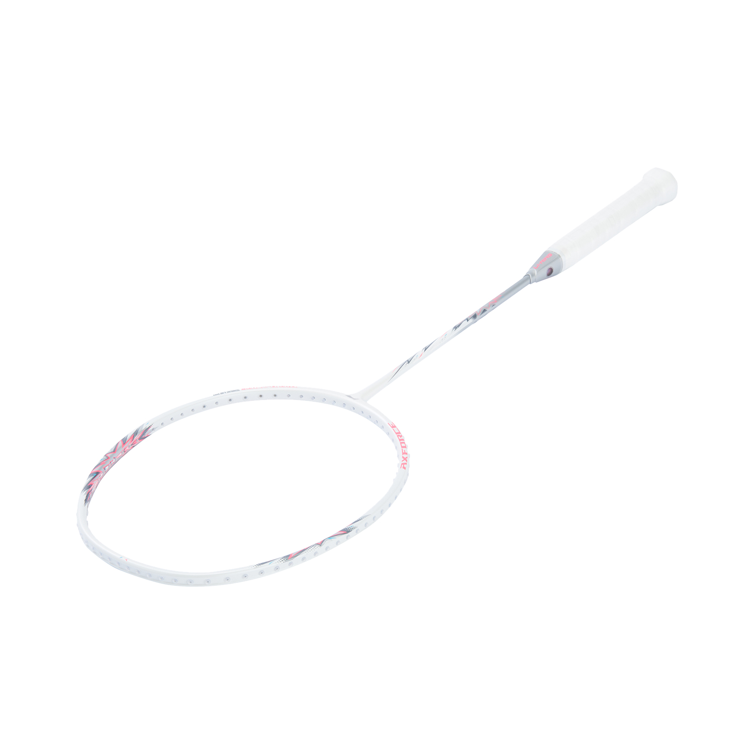 Badmintonracket AXFORCE BIGBANG (5U) White/Pink - unstrung - AYPU051-5