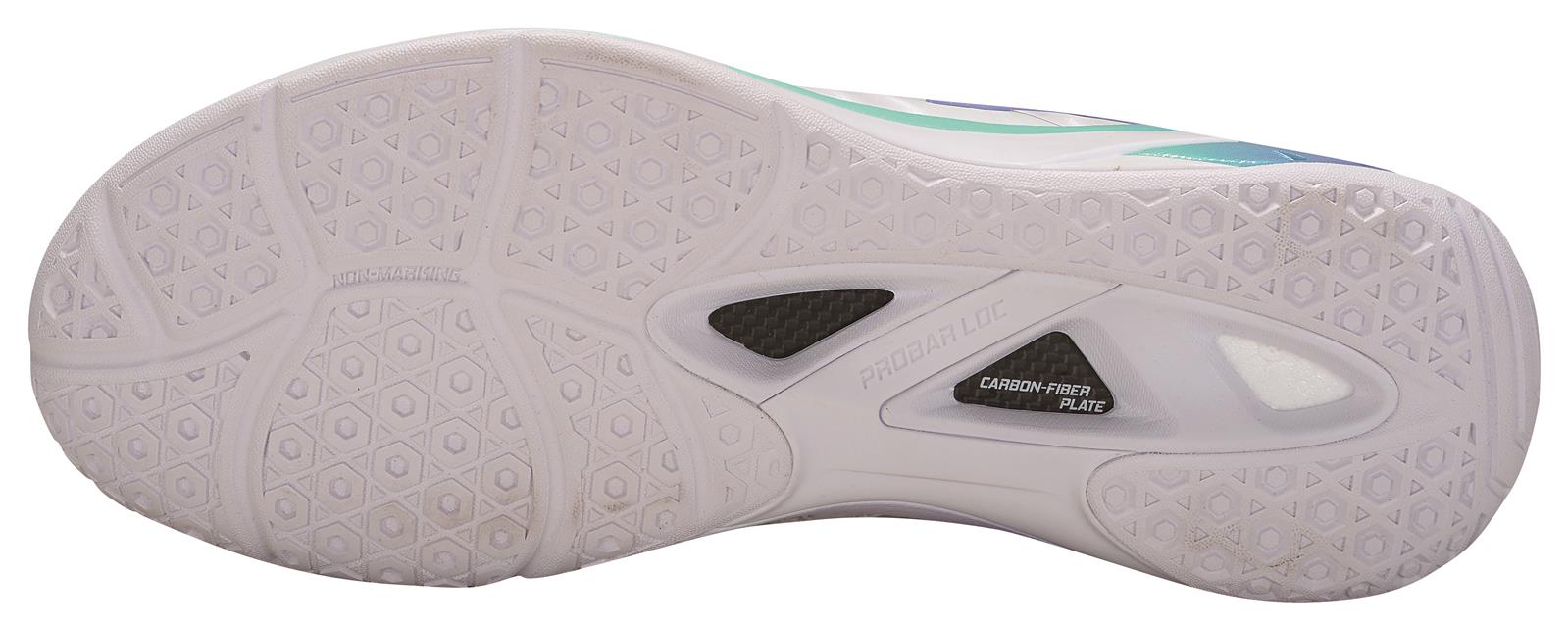 Unisex Badmintonshoe Wolke 2 - white - AYZU017-1 EU 38 1/3 -US 6 -235 mm