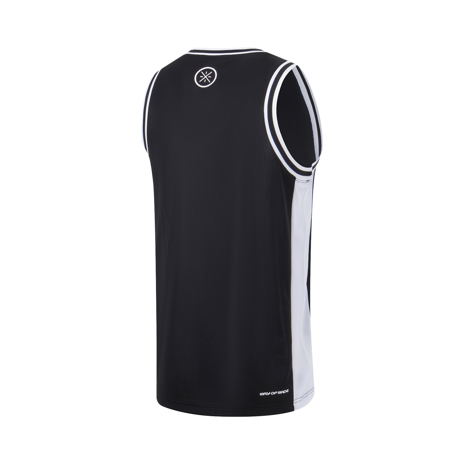 Unisex Basketball-Competition Top "Wade-Style" black-white - AAYT051-14 5XL = 4XL EU