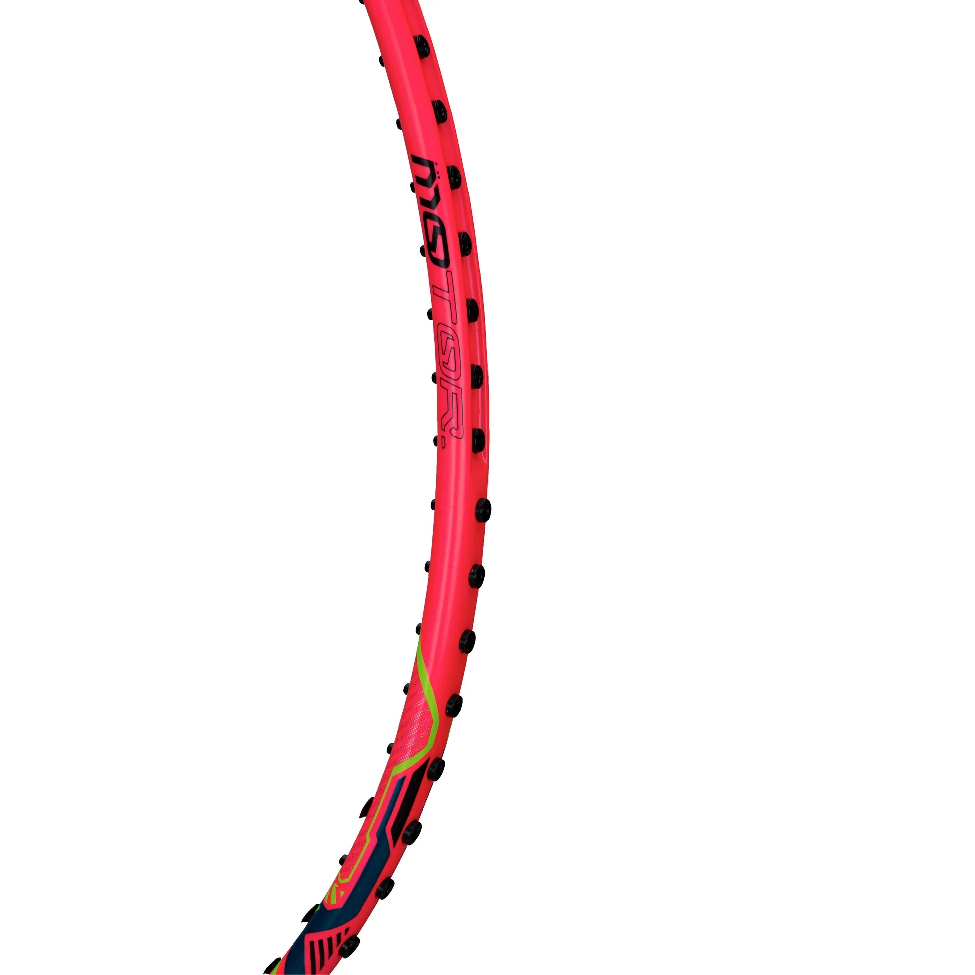 Badmintonracket HalberTec Motor (5U) black/neon-pink - unstrung  - AYPU075-5