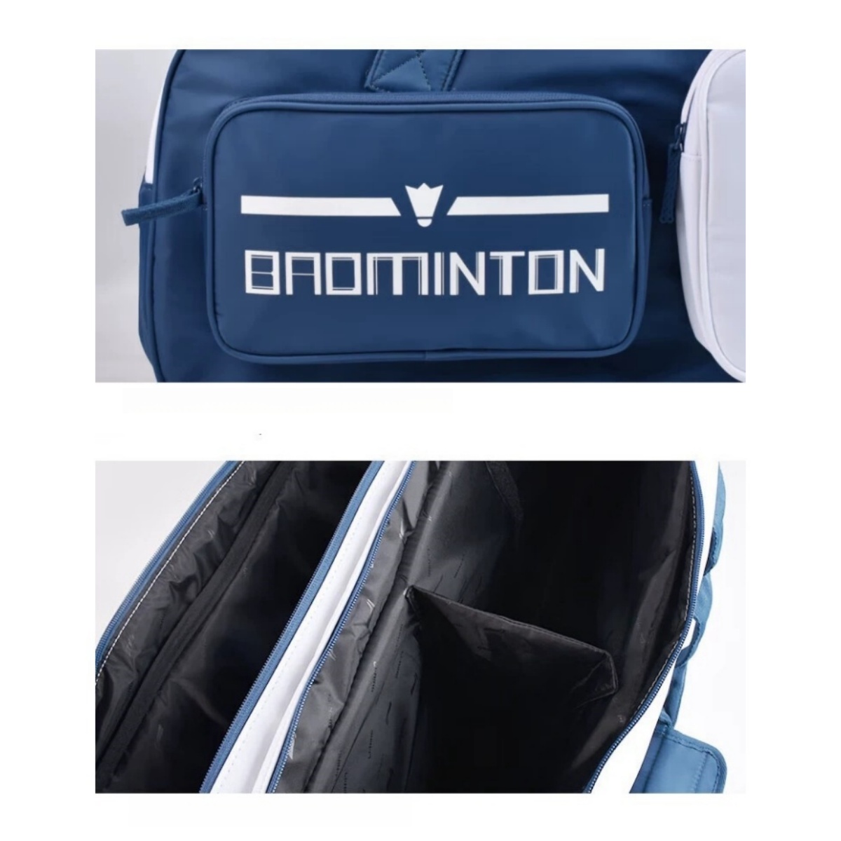 Badminton Square Bag "Badminton 2.0" blue-white - ABJT055-2