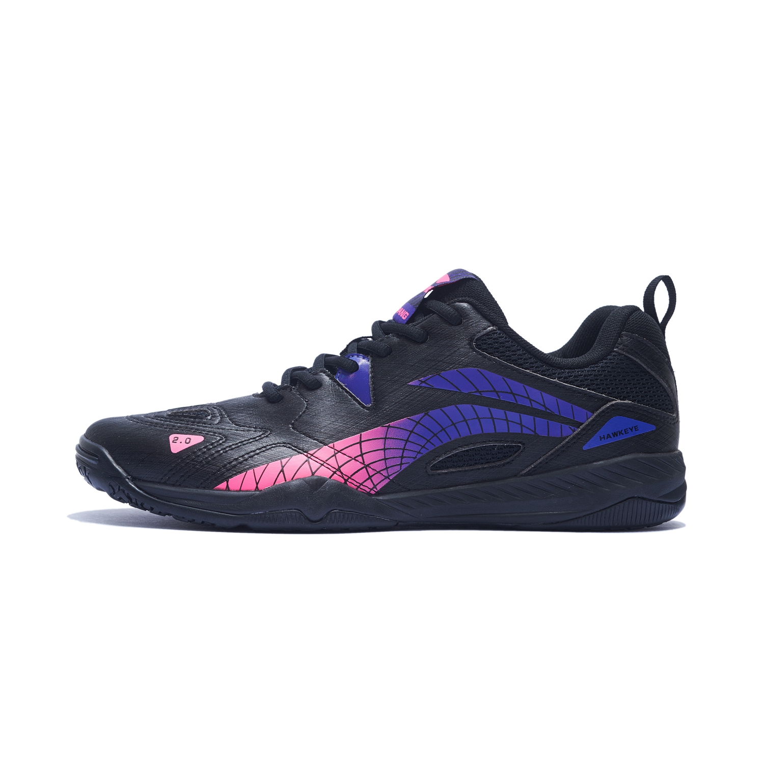 Unisex Tabletennis Competition&Training shoe Hawk Eye 2.0 - black - APTT005-7 EU 46 1/3 = US 12