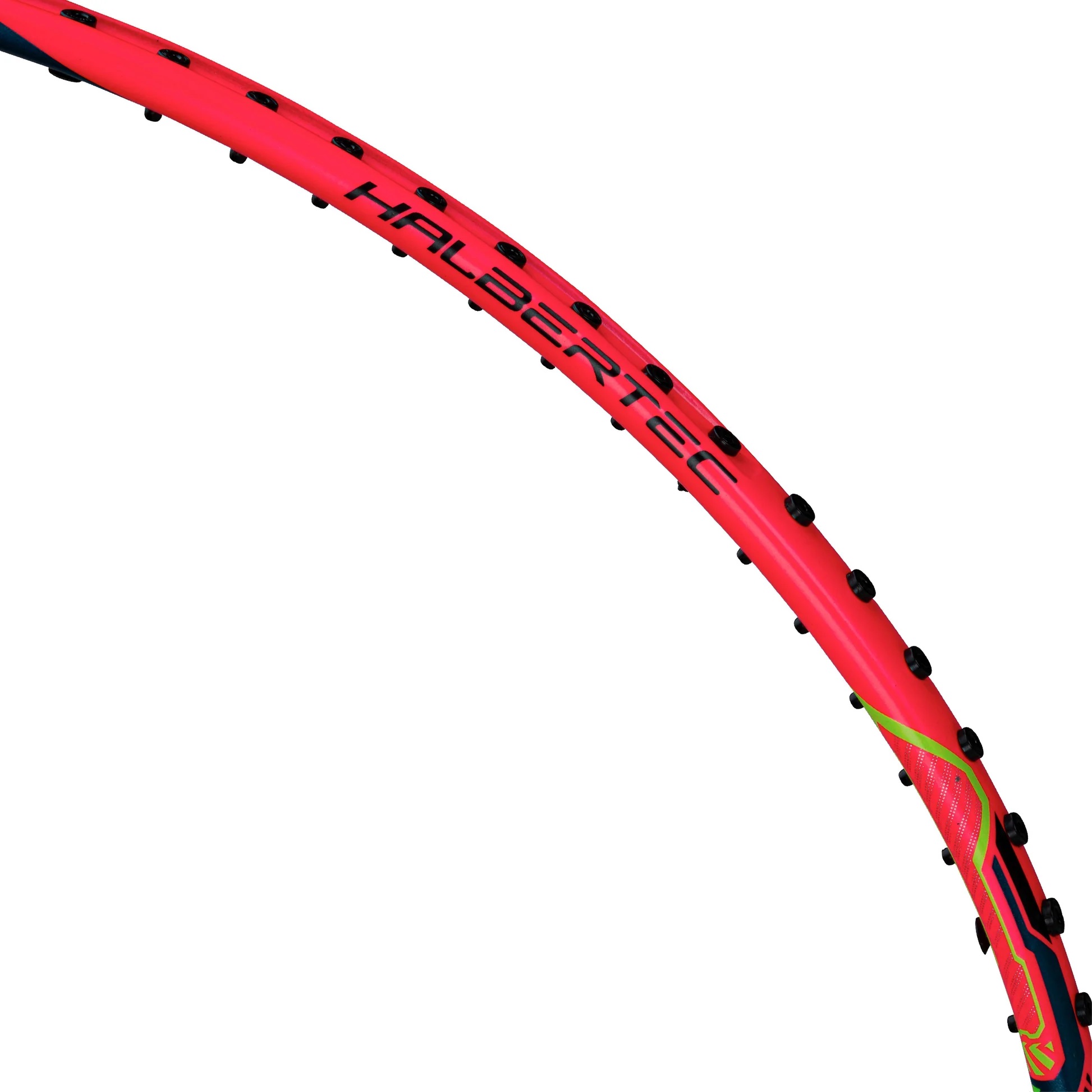 Badmintonracket HalberTec Motor (5U) black/neon-pink - unstrung  - AYPU075-5
