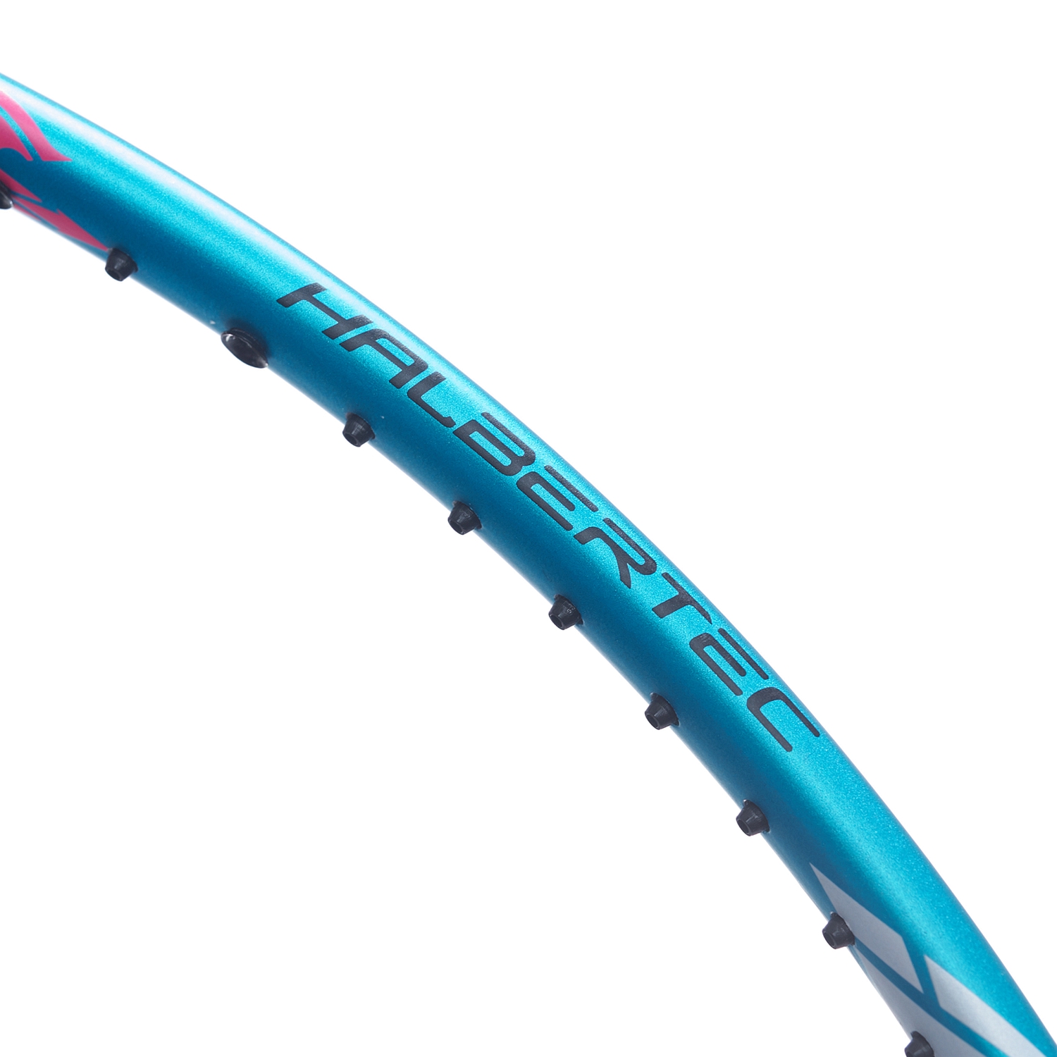 Li-Ning Badmintonracket HalberTec 8000 (4U) Green/Pink - unstrung  - AYPT369-46