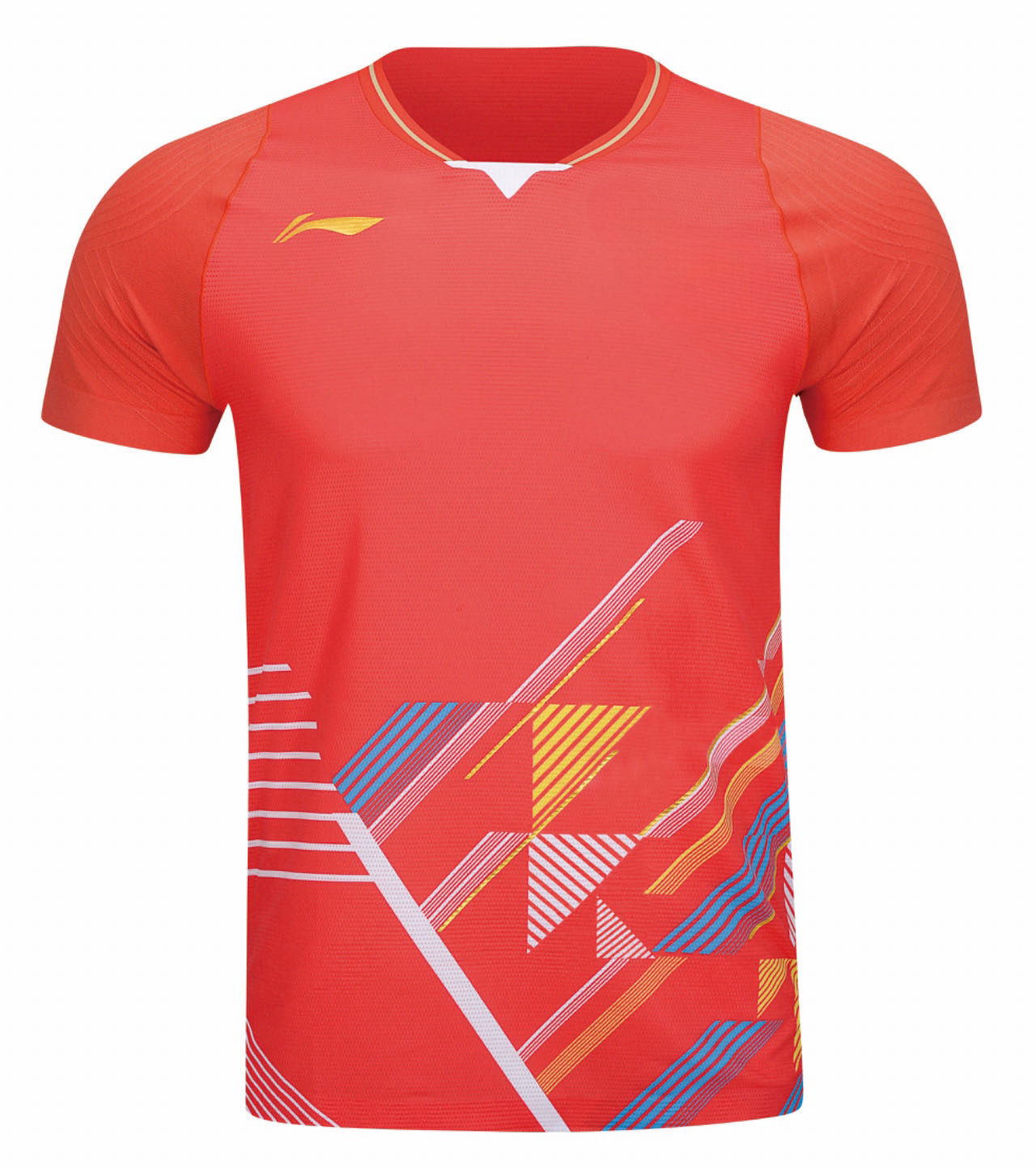 Men Competition Shirt "China Youth Team Winner" - Red - AAYT581-2
