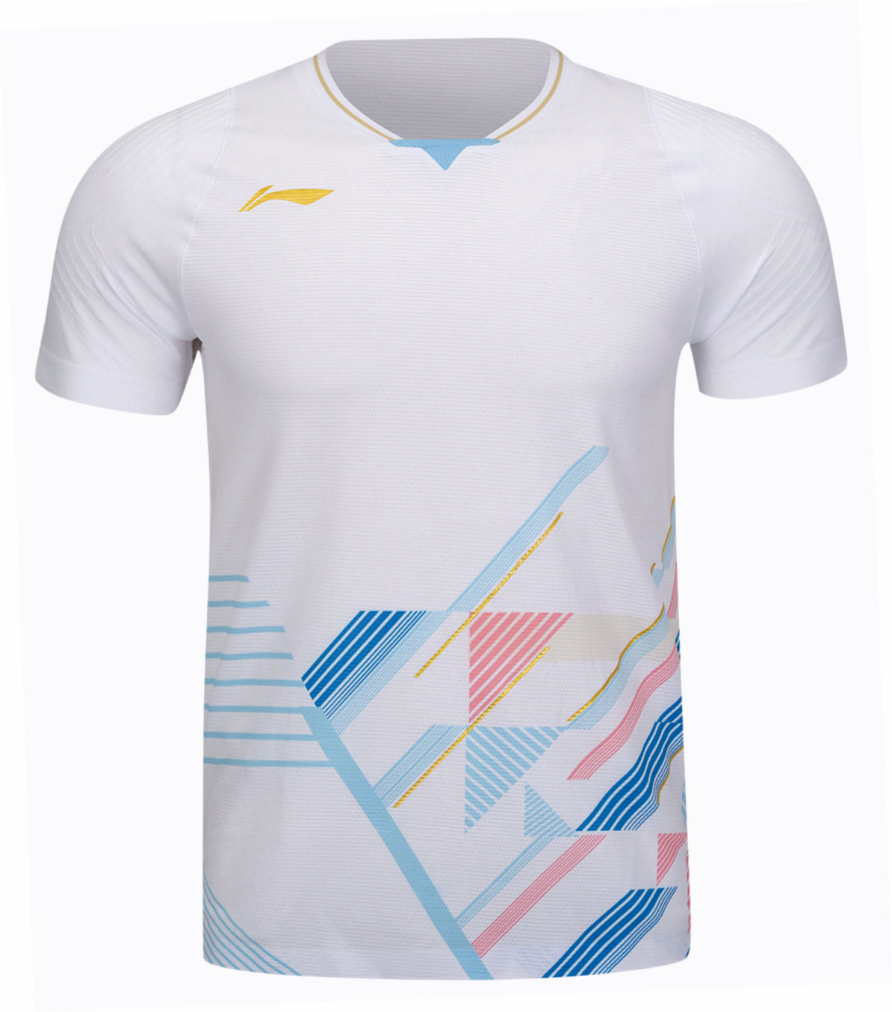 Men Competition Shirt "China Youth Team Winner" - White - AAYT581-3
