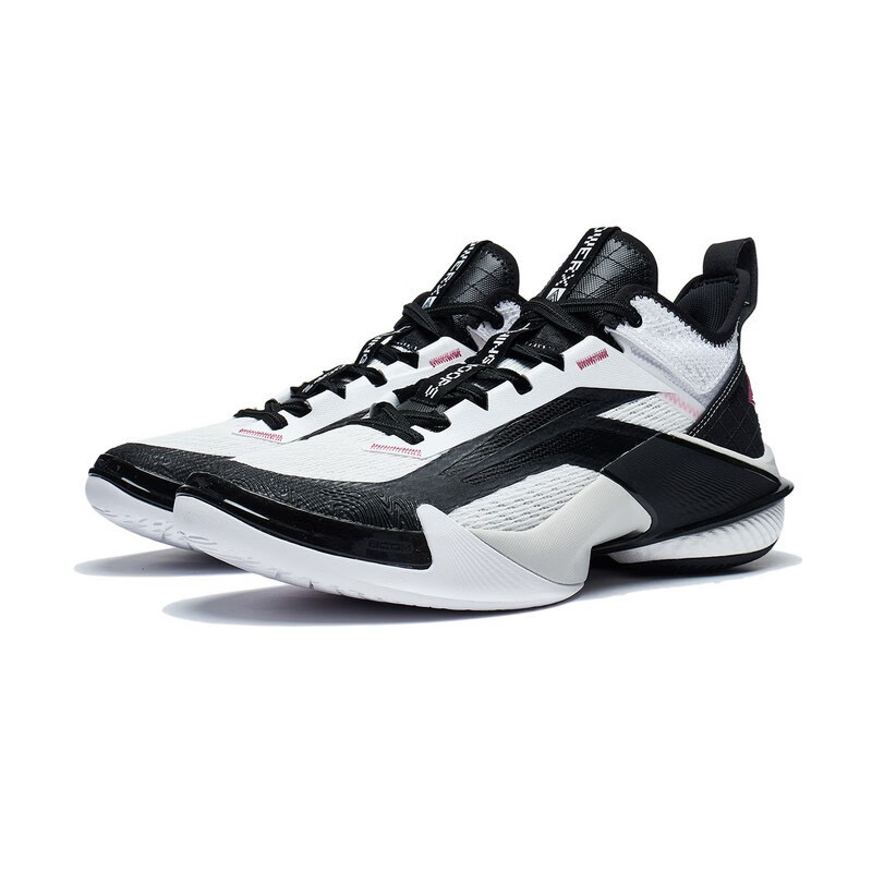 Basketballshoe "Power" 10 Premium - white/black - ABAT089-1 47 2/3 -US 13  -305 