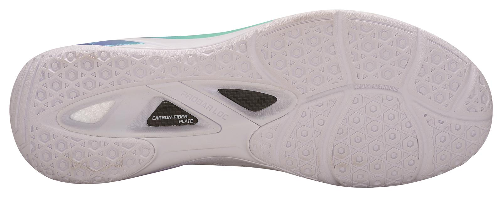 Unisex Badmintonshoe Wolke 2 - white - AYZU017-1 EU 38 1/3 -US 6 -235 mm