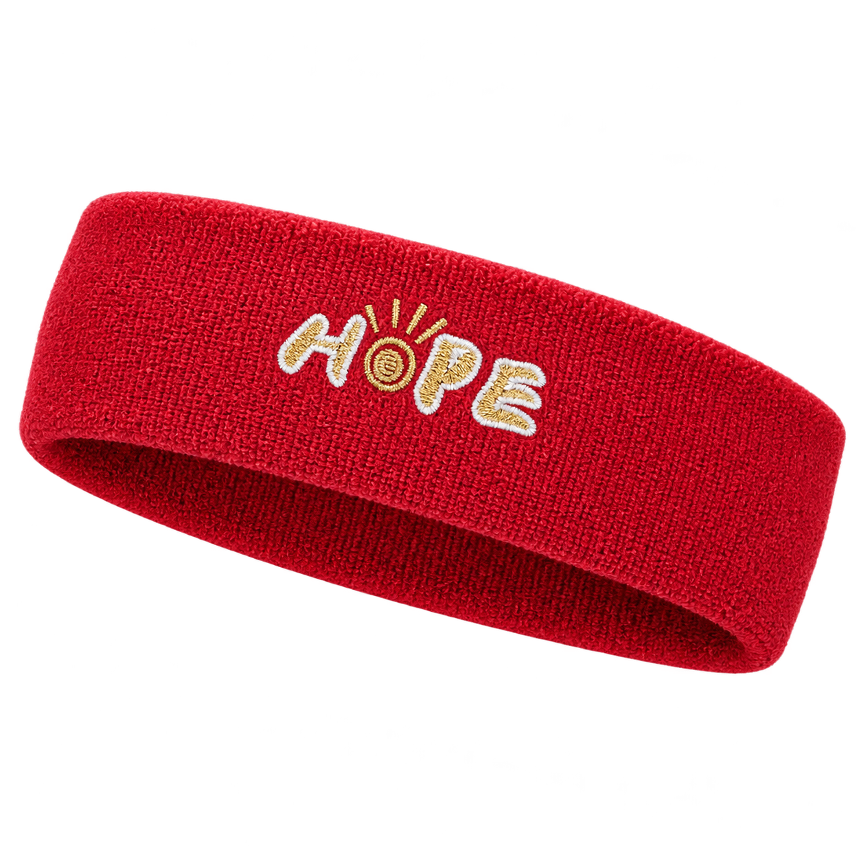 Wang Chuqin 'Hope' Headband - red - AQAU043-4