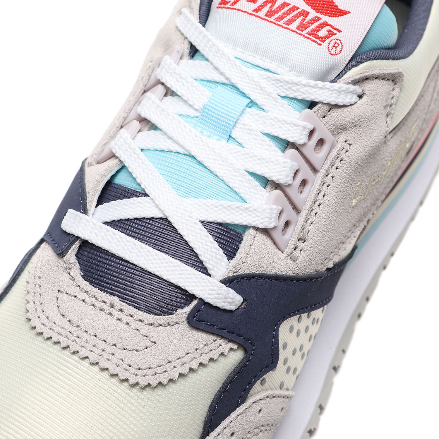Damen Sneaker Classic 001 weiß/blau - AGCQ088-2 Gr.40 1/3 -US 9