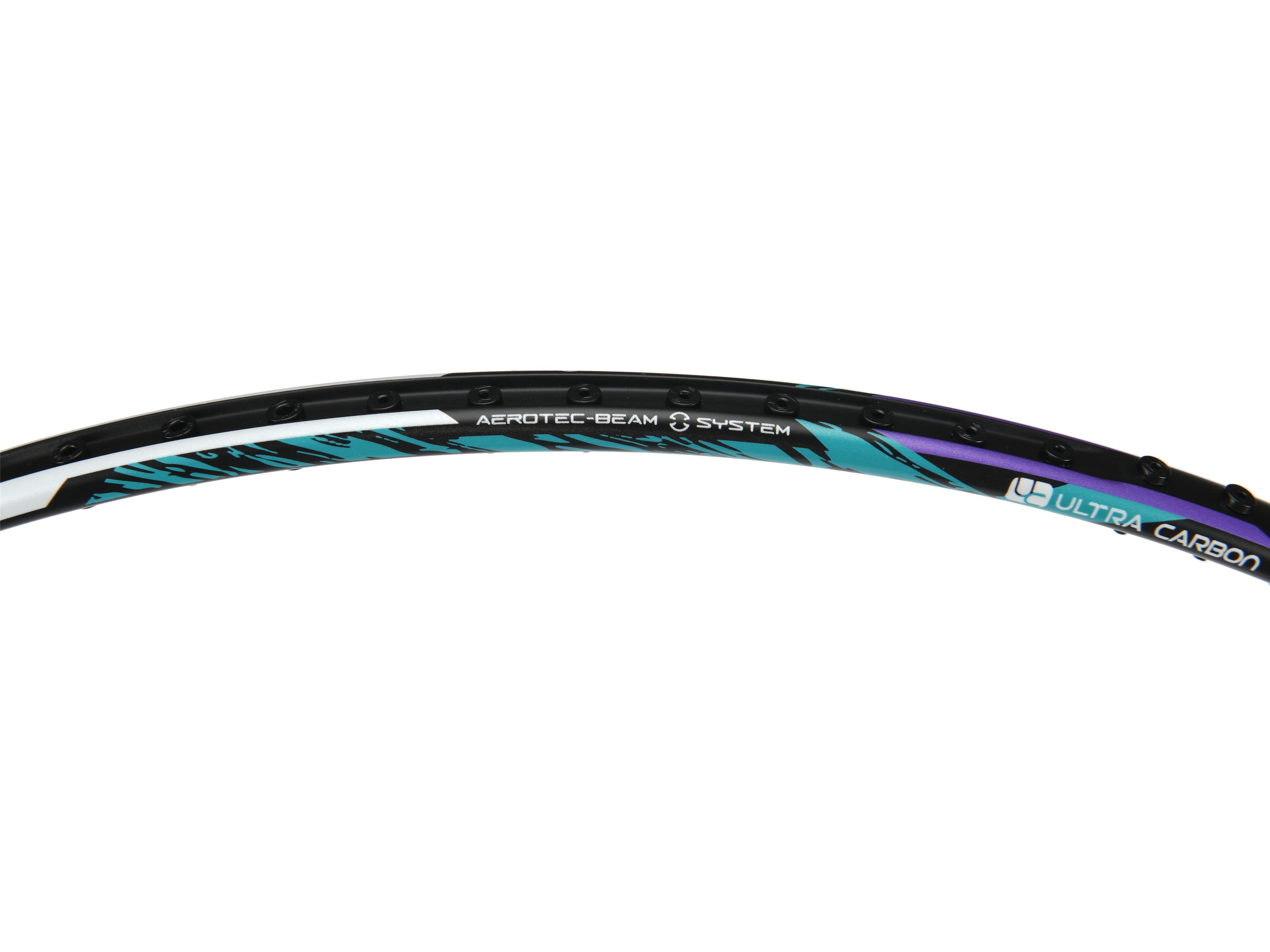 Badmintonracket Lightning 2000 unstrung Black-Green - AYPR012-1