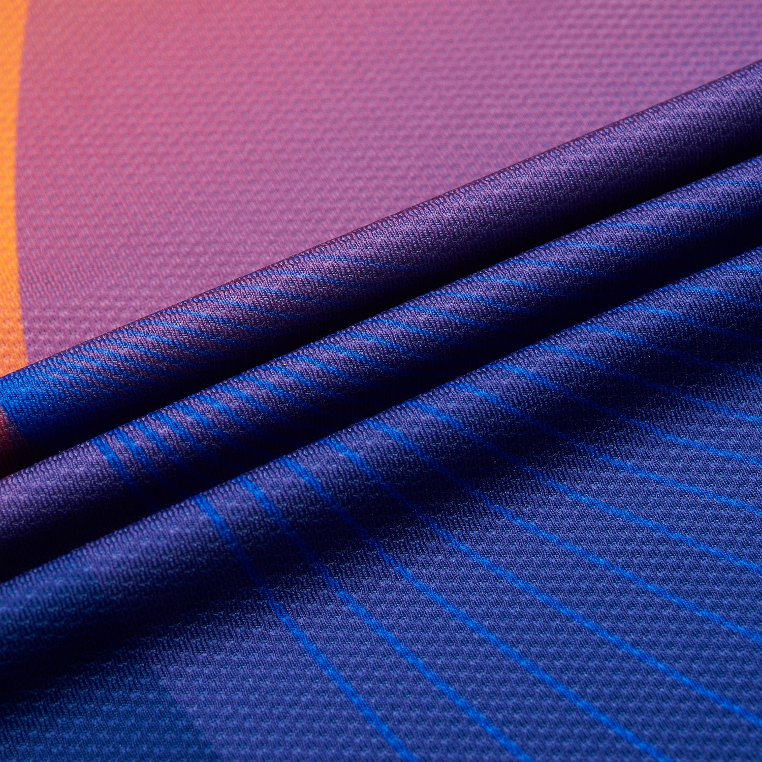 Tabletennis Men Team Competition-Shirt Topspin - blue-orange - AAYT031-4 4XS = 5XS EU