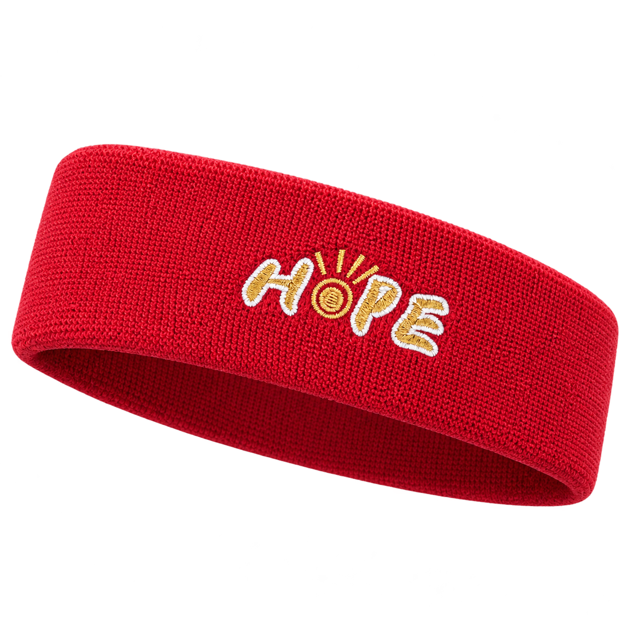 Wang Chuqin 'Hope' Headband - red - AQAU043-4