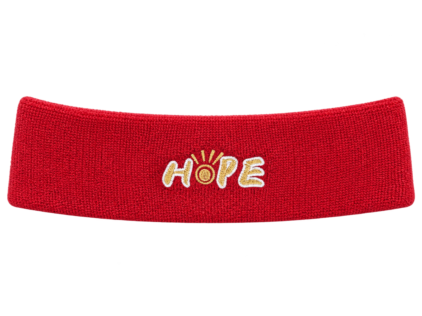 Wang Chuqin 'Hope' Headband - red - AQAU043-4