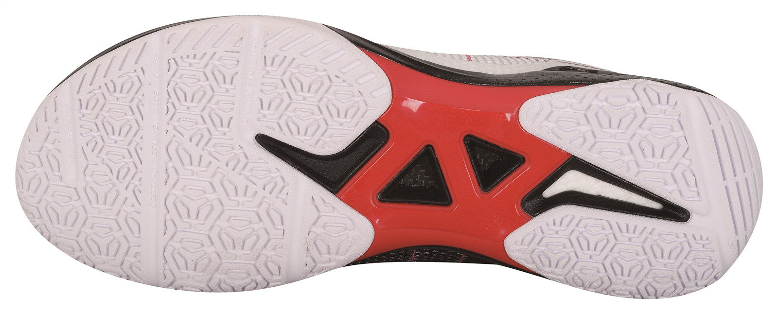 Unisex Badmintonschuh Donner weiß/schwarz - AYAS018-2 EU 47 - US 12.5 - 300 mm