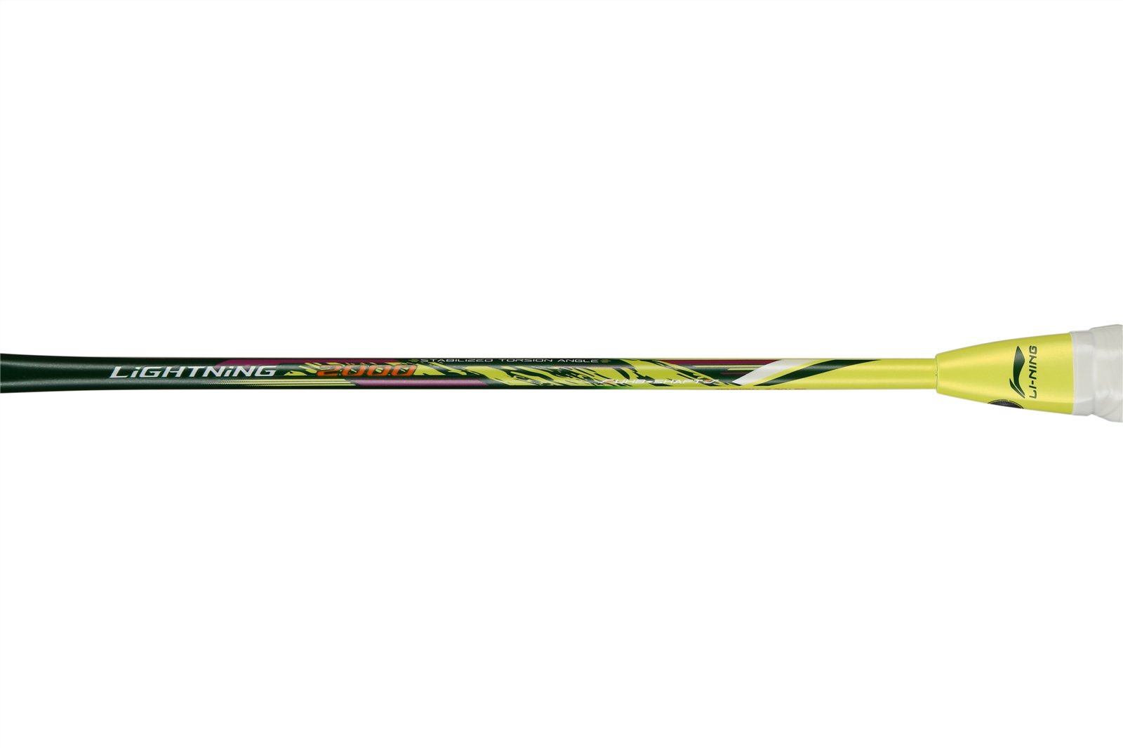 Badmintonracket Lightning 2000 unstrung Yellow-Green - AYPR014-1