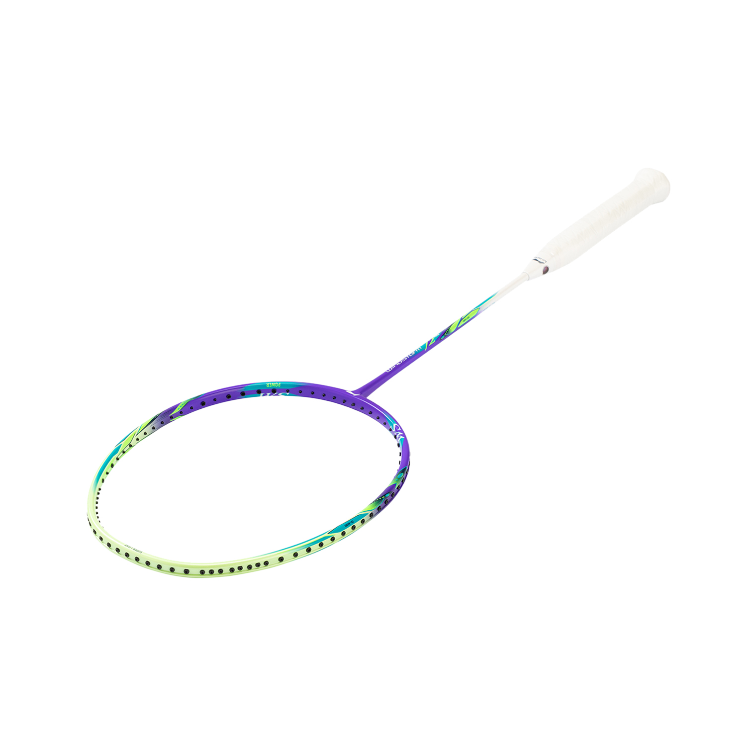 Badmintonracket WindStorm 72 Power unstrung - Lilac - AYPU071-6