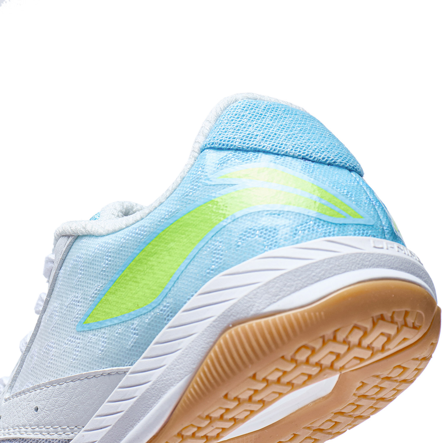 Professional Unisex Table Tennis Shoe "Champion" white/blue - APPS001-6 EU 46 1/3 = US 12