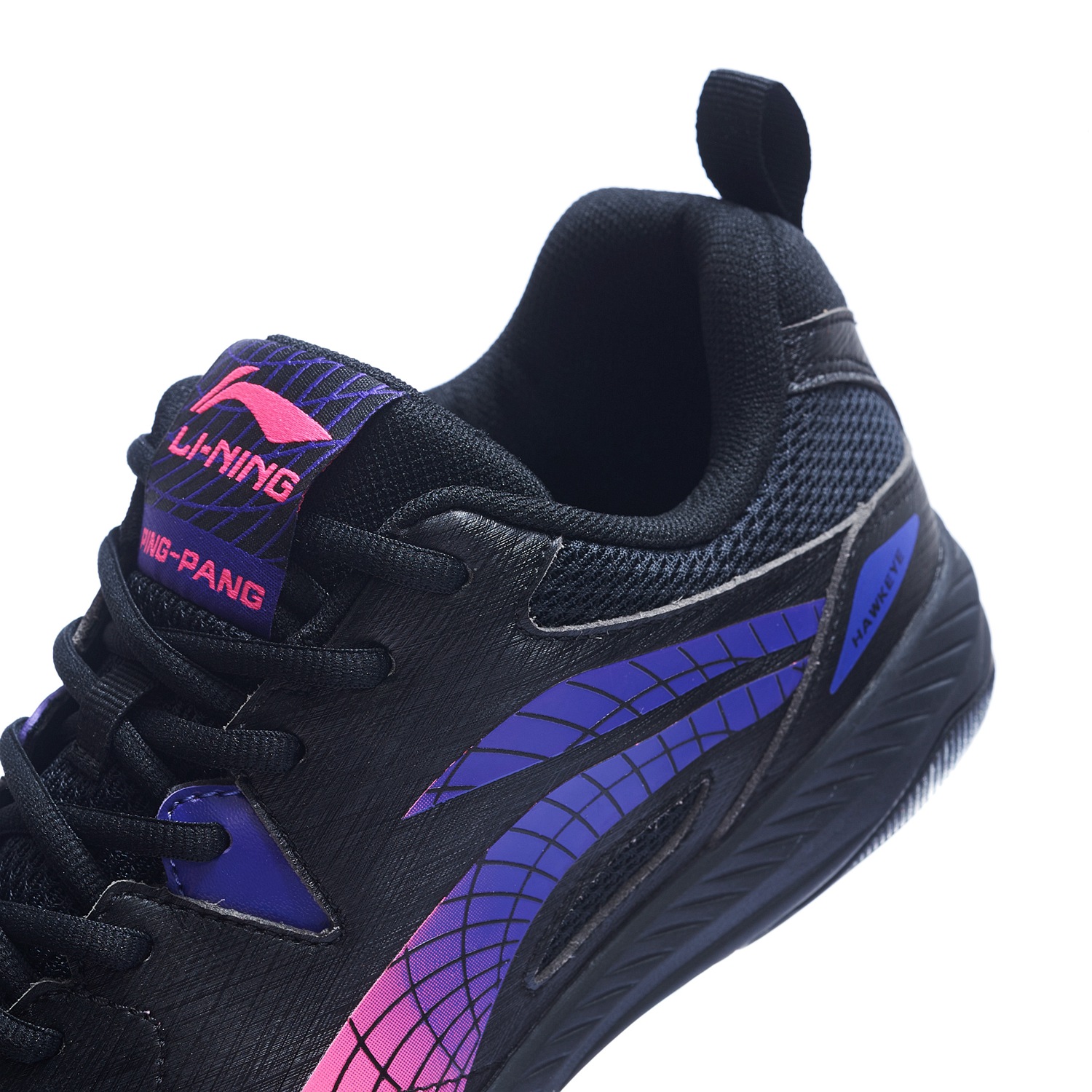 Unisex Tabletennis Competition&Training shoe Hawk Eye 2.0 - black - APTT005-7