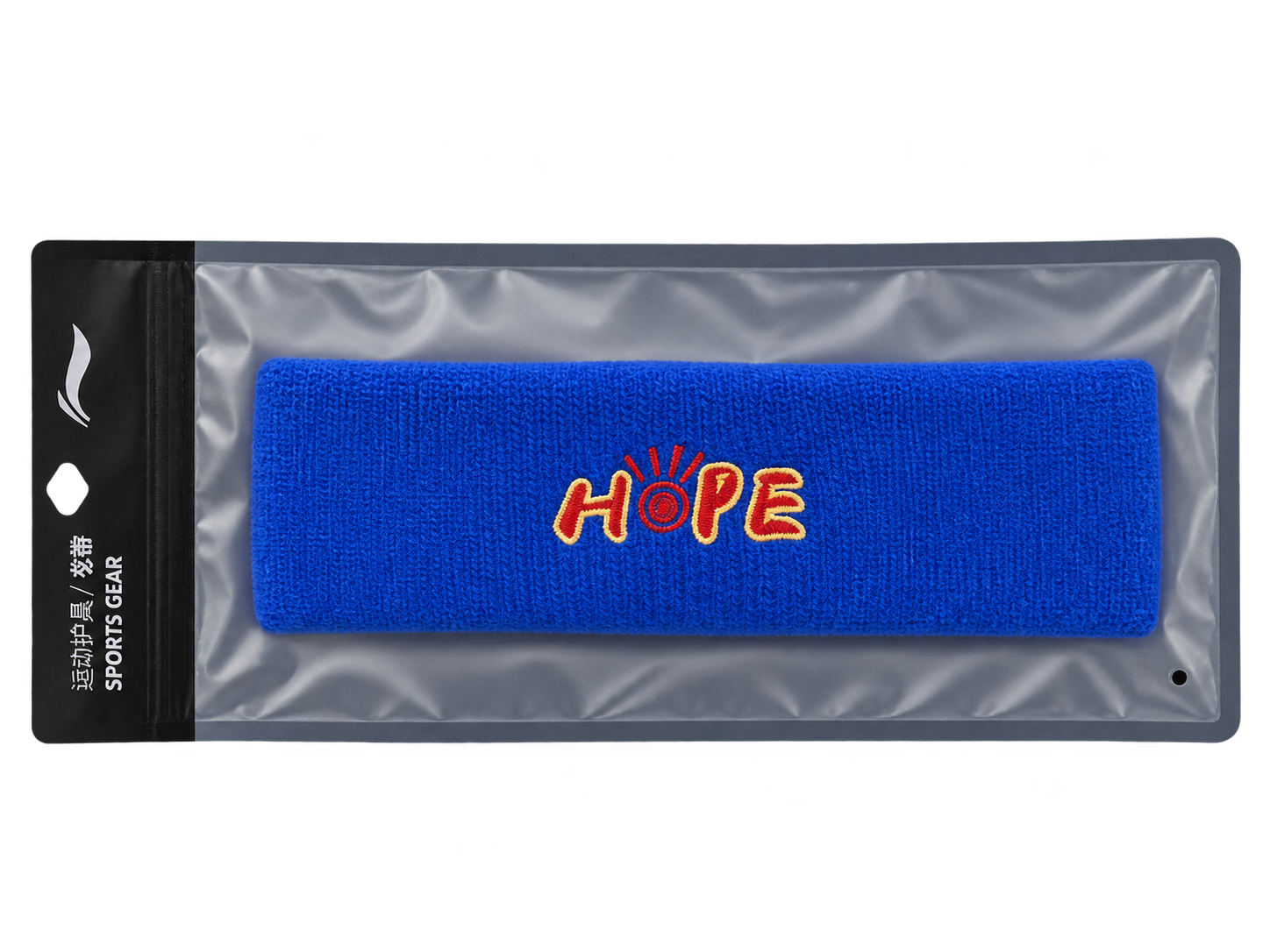 Wang Chuqin 'Hope' Headband - blue - AQAU043-2