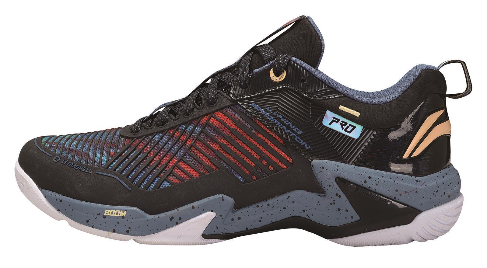 Unisex Badminton-Shoe Donner Pro - black - AYAT009-4 EU 45 2/3 -US 11.5 -290 mm