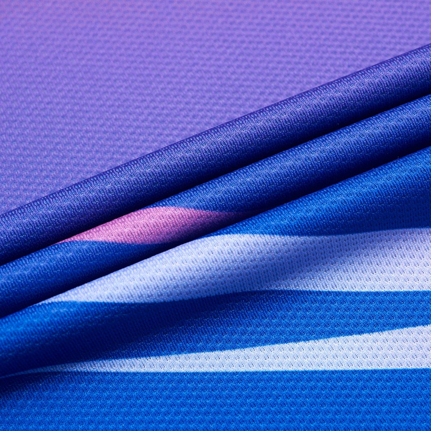 Tabletennis Men Team Competition-Shirt Topspin - blue-purple - AAYT031-1