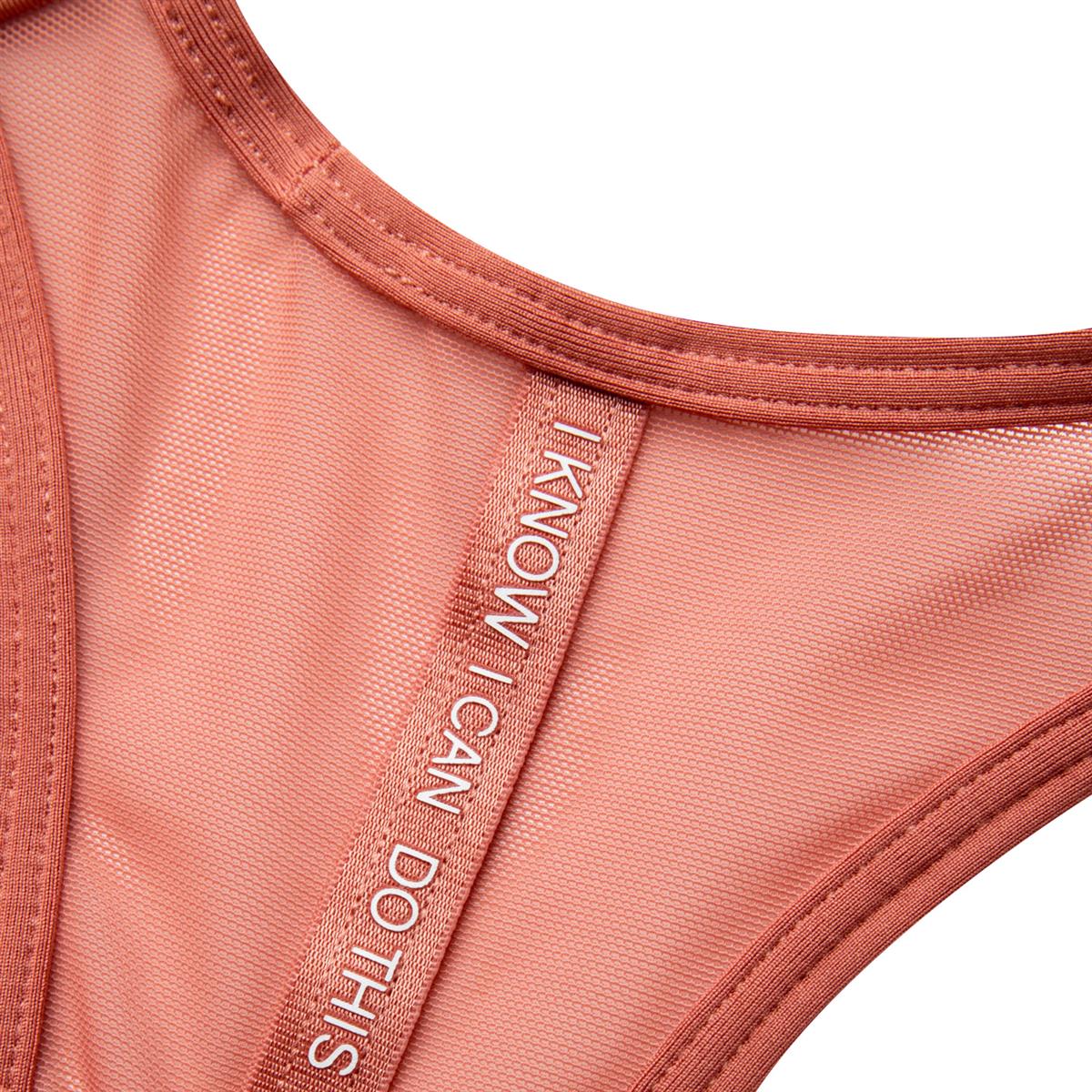 Medium Support SportBH "LN FIT" wüstenrose - AUBQ076-2 XXL