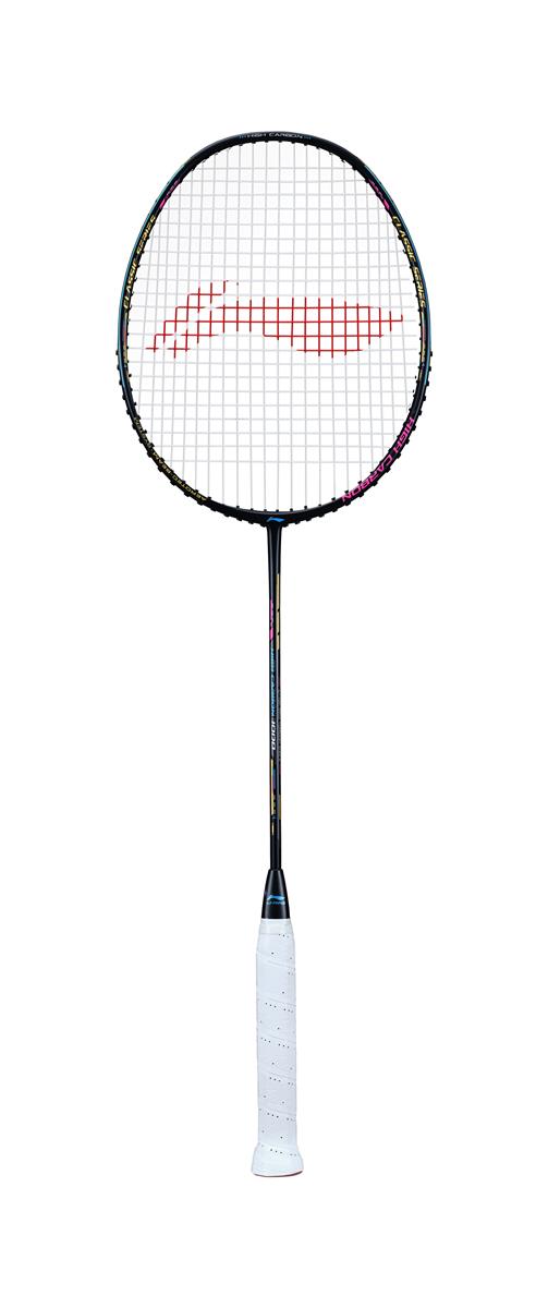Badmintonracket High Carbon HC1000 black strung - AYPQ138-3