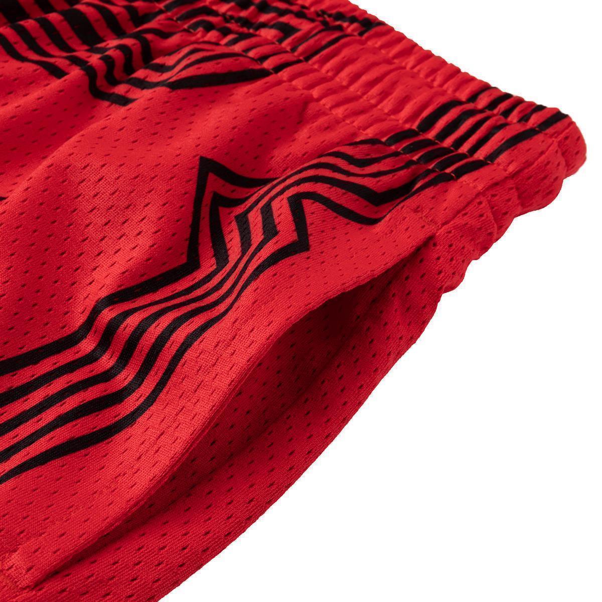 Unisex Basketball-Short "Portland 03" rot - AAPQ231-1 5XL = 4XL EU