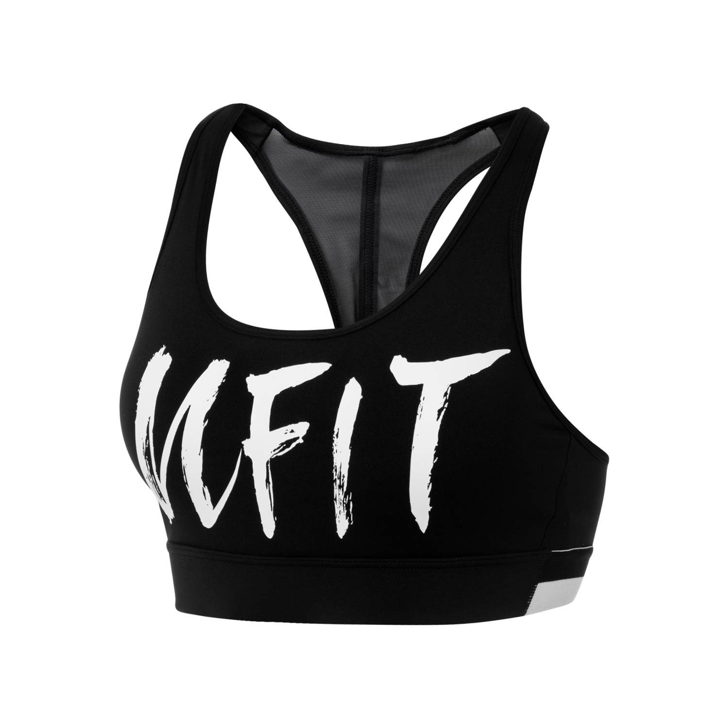 Medium Support SportBH "LN FIT" schwarz - AUBQ076-1 XXL