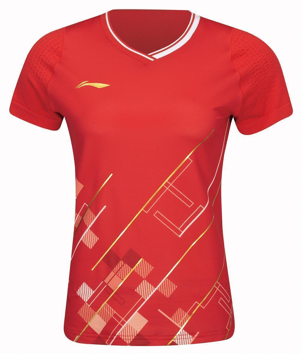 Ladies Sports Shirt "China Youth Team" Ltd. red - AAYT016-2