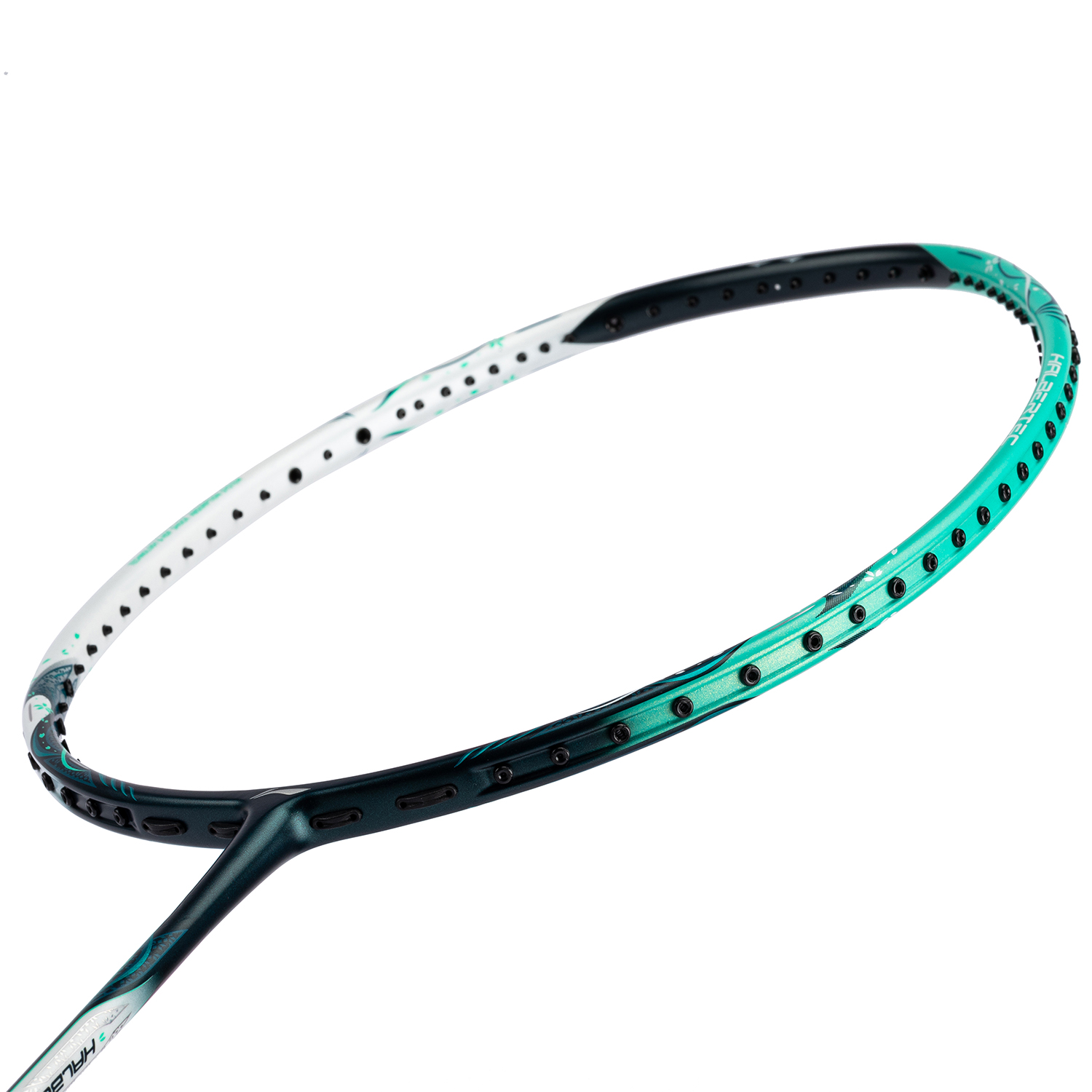 Badmintonracket HalberTec 6000 (5U) - Green/Pink - unstrung  - AYPU007-5