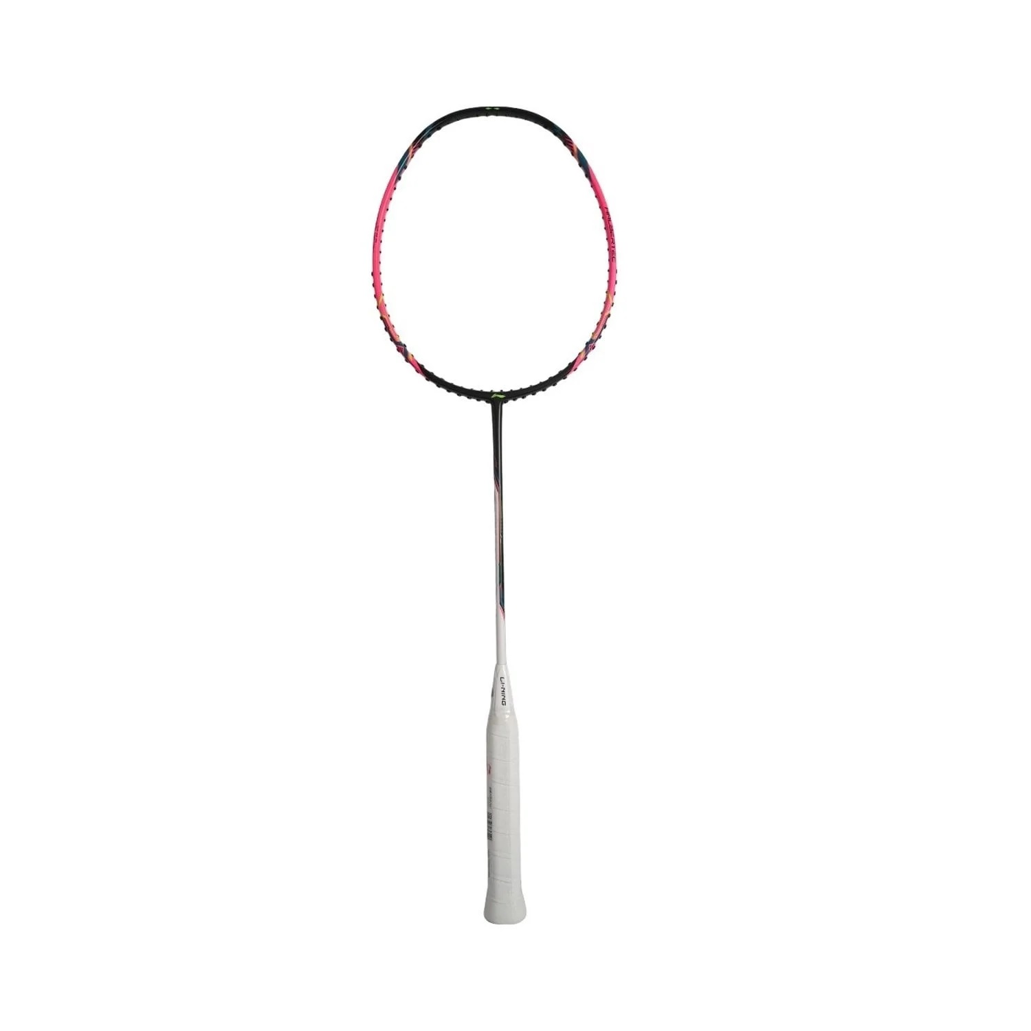 Badmintonracket HalberTec Motor (5U) black/neon-pink - unstrung  - AYPU075-5