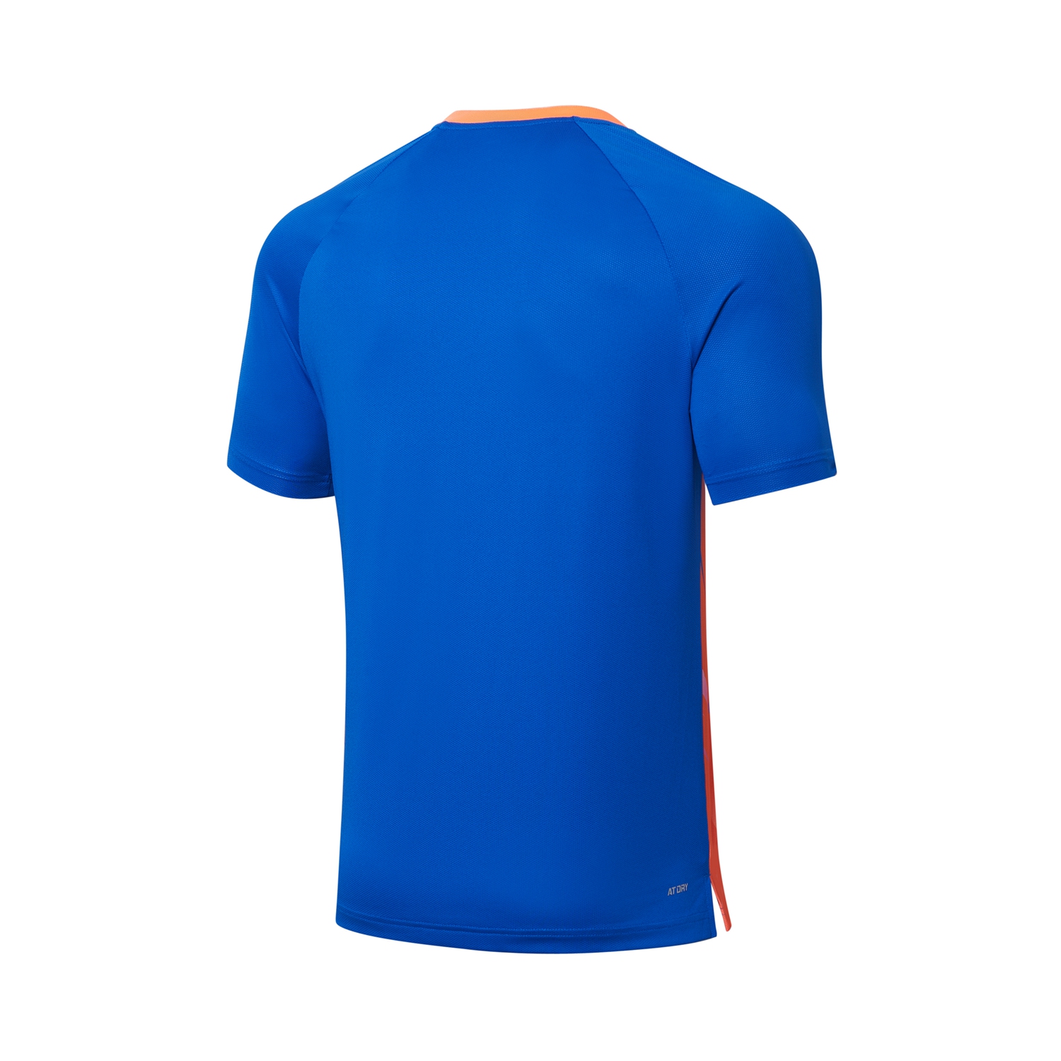 Tabletennis Men Team Competition-Shirt Topspin - orange-blue - AAYT031-2 4XS = 5XS EU